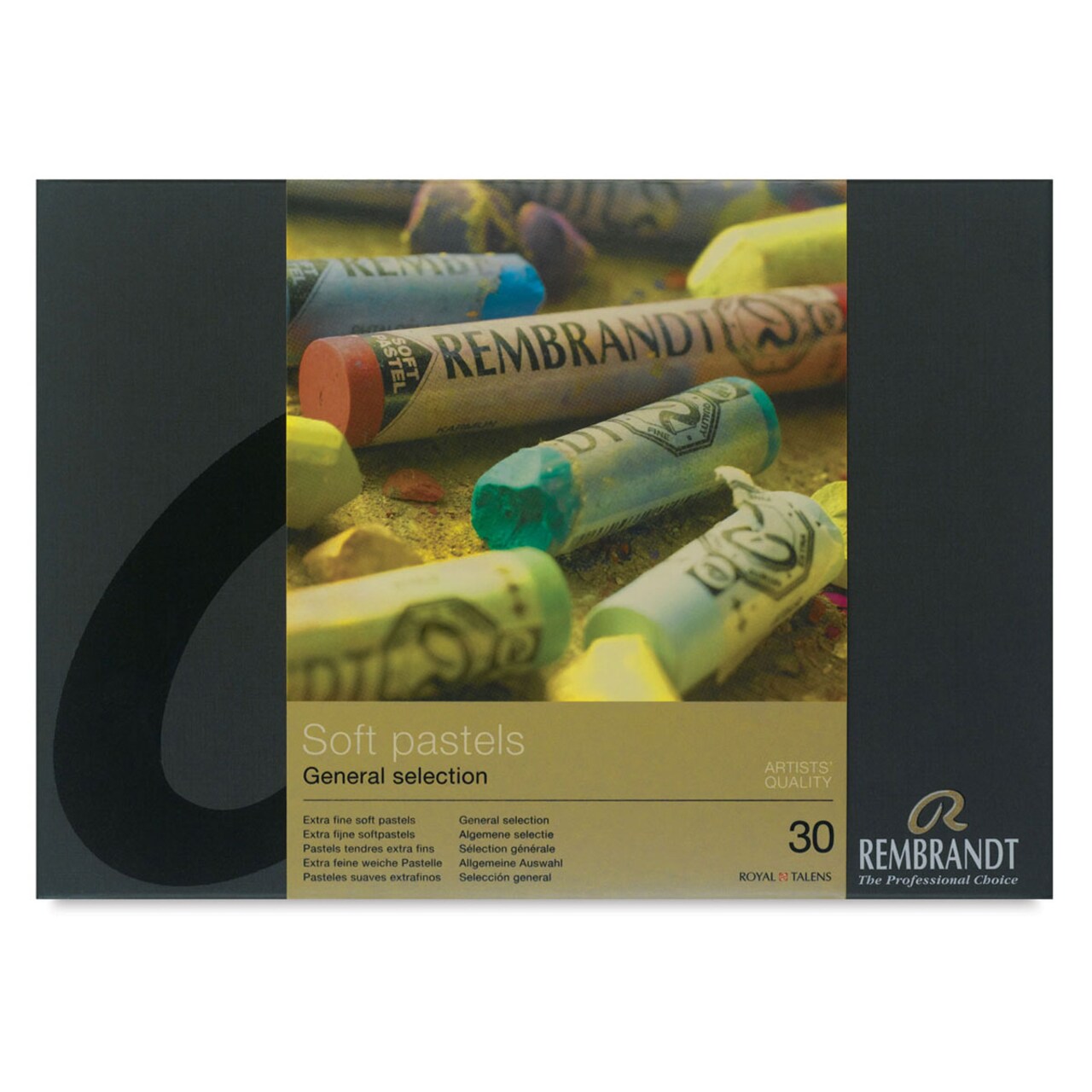 Rembrandt Soft Pastel Set - Assorted Colors, Set of 30